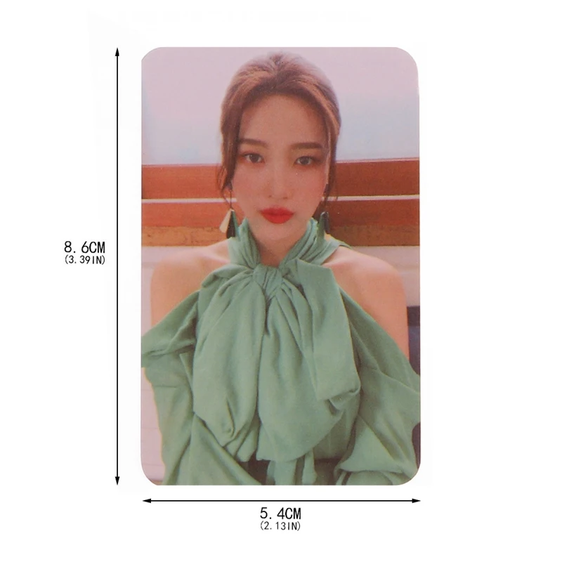 5 шт. красная бархатная открытка KPOP фотооткрытки K pop Yeri JOY SeulGi Wendy LOMO фотоальбом