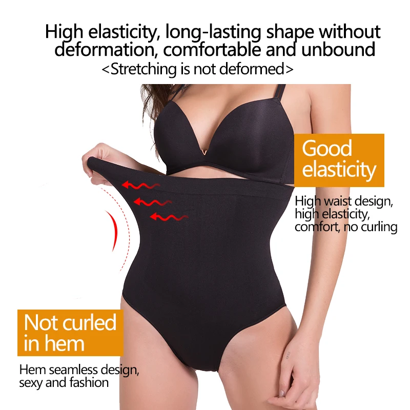 Для женщин Высокая талия Бесшовные трусы Postpartum Body Shaper прикладом животик Управление моделирующее белье Корректирующее утягивающее белье