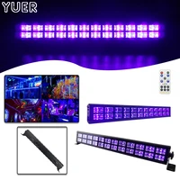UV Bar Lights 24x3W Wall Wash Light DMX512 Control Party Dj Lamp UV Color LED Beam Light For Christmas Laser Projector Stage