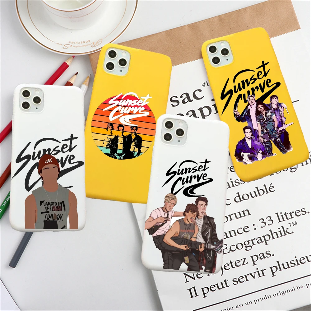 

Julie and the Phantoms Candy Color TPU Case phone For iphone 12Pro 11 SE X 7 12 XS XR XSMA 11Pro 11ProMax 12ProMax Cover