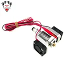 Круговой радиатор FUNCORE E3D V6, металлический Hotend комплект печатающей головки, 3 вентилятора 3010