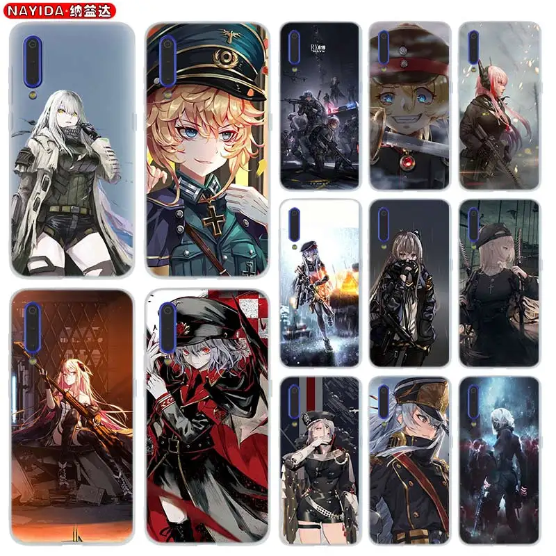 

Soft Silicone Case For Xiaomi 11 10 9 8 A2 A3 CC9 Lite POCO X3 Pro 6X 10i 9se Cover military anime girl general