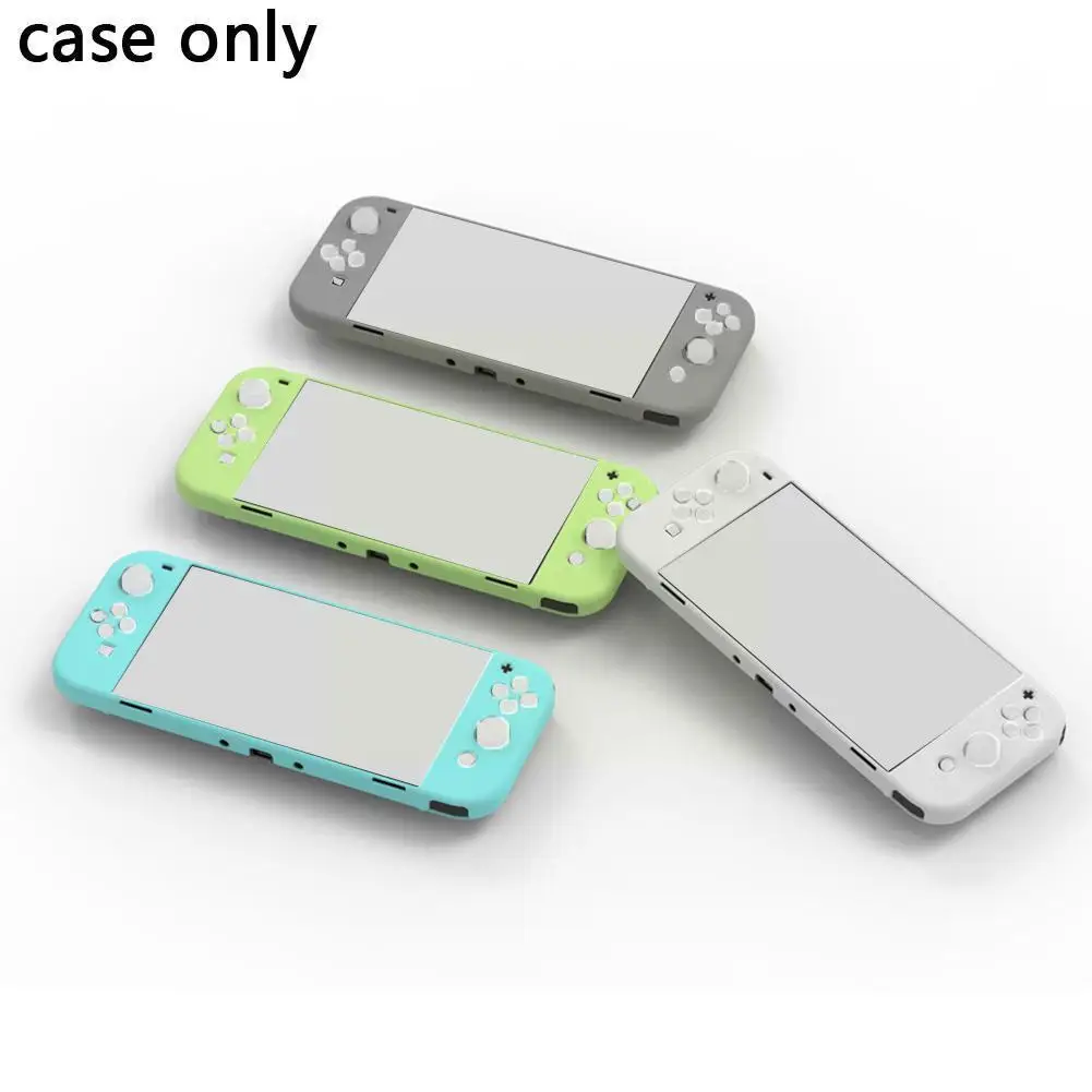 

Soft Silicone Protective Cover For Nintendo Switch OLED Game Console Joypad All-inclusive Protective Cover Accessories Z6E3