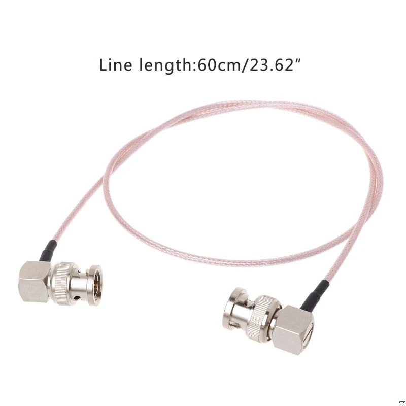 

HD SDI Video Connector Cable RG179 BNC Male To BNC Right Angle Plug For BMCC Blackmagic Camera