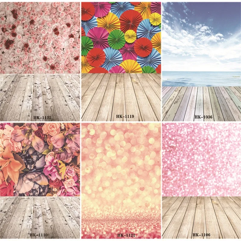 

ZHISUXI Vinyl Custom Photography Backdrops Prop colorful Photography Background HK200217-1