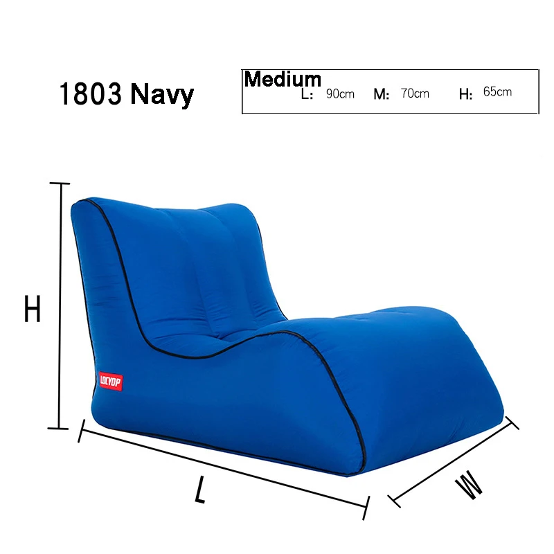 Портативный надувной диван шезлонг воздушное кресло для заднего двора пляжа