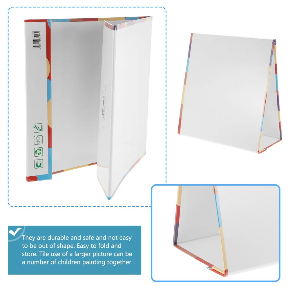 

1pc Children Magnetic Board Double-sided White Board Kids Painting Board