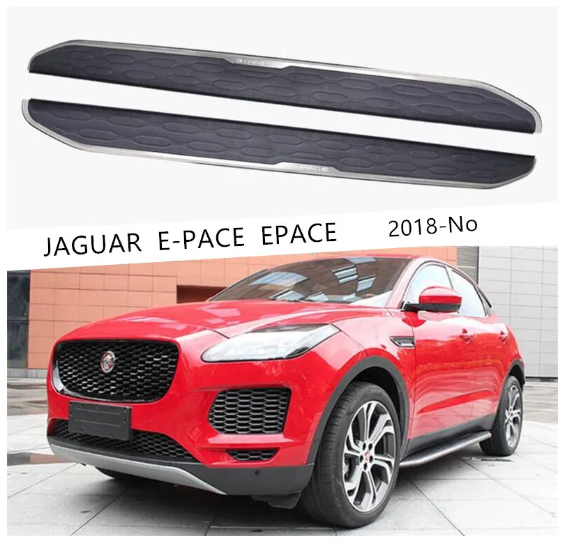 

For JAGUAR E-PACE EPACE 2018 2019 2020 2021 2022 Running Boards Side Step Bar Pedals High Quality Nerf Bars Auto Accessories