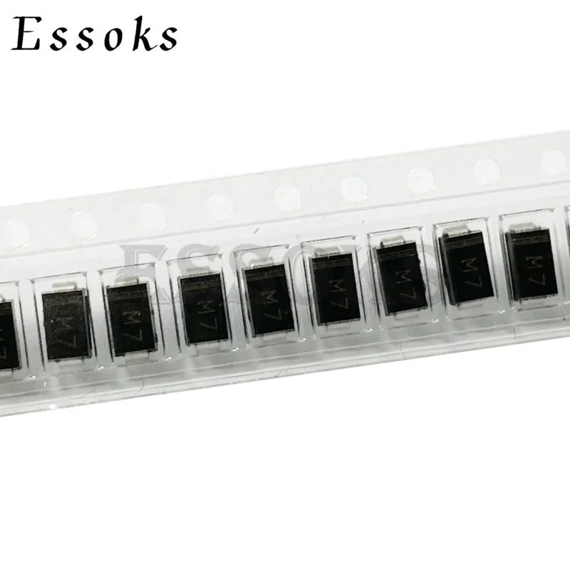 50 шт. SMD выпрямительный диод M7F M7 M4 M2 M1 1N4001 1N4002 1N4004 1N4007 1A 50V 100V 200V 400V 600V 800V 1000V |