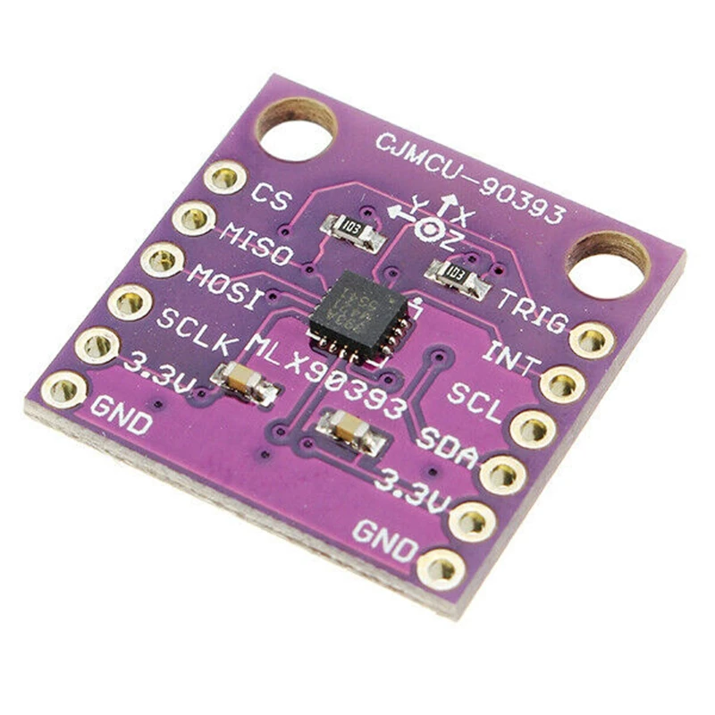 Cjmcu 90393 Mlx90393 Цифровой 3D Датчик Холла смещение угол поворота положение|Усилители