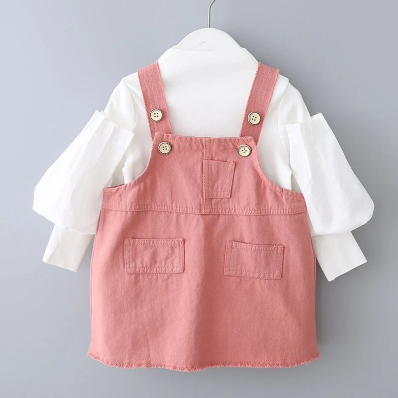 2019 осенний комплект одежды принцессы для новорожденных девочек детские длинные