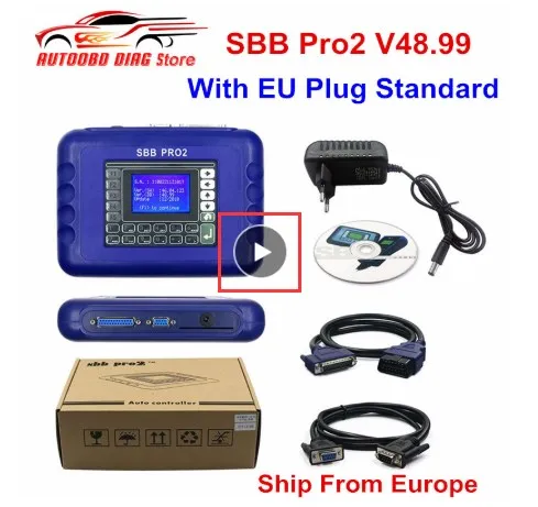 Супер SBB PRO2 ключевой программист V48.99 поддержка новых автомобилей до обновление SBB V48.88 V46.02 без жетонов SBB PRO 2 48,99