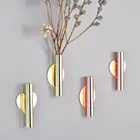 Аксессуары для украшения дома, ваза, наклейка на гладкую стену, стекло и цветы холодильника