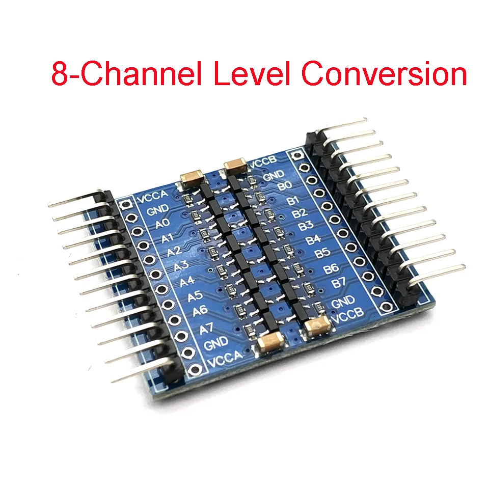8 канальный 3 V 5V IIC UART SPI TTL двунаправленный модуль преобразования изогнутая