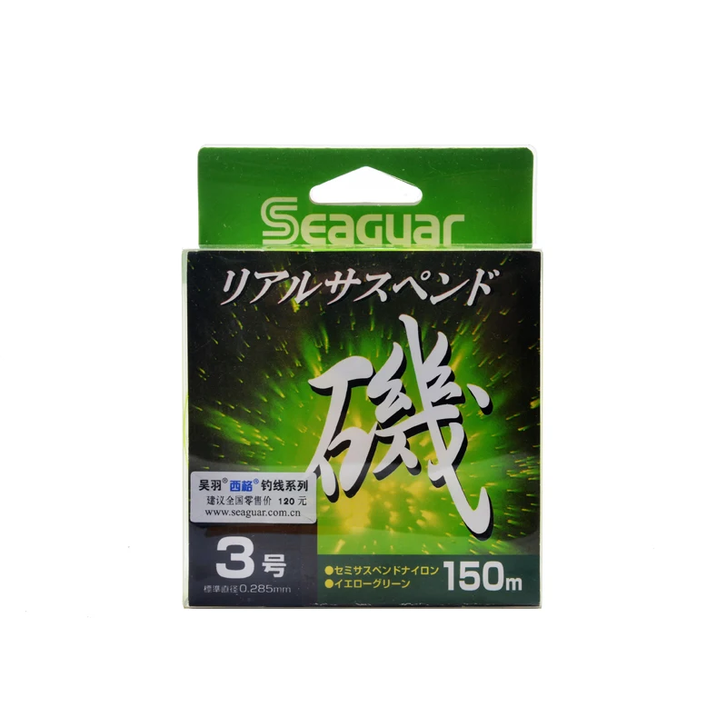 SEAGUAR Япония оригинальная новая полуплавающая рок рыболовная леска морская
