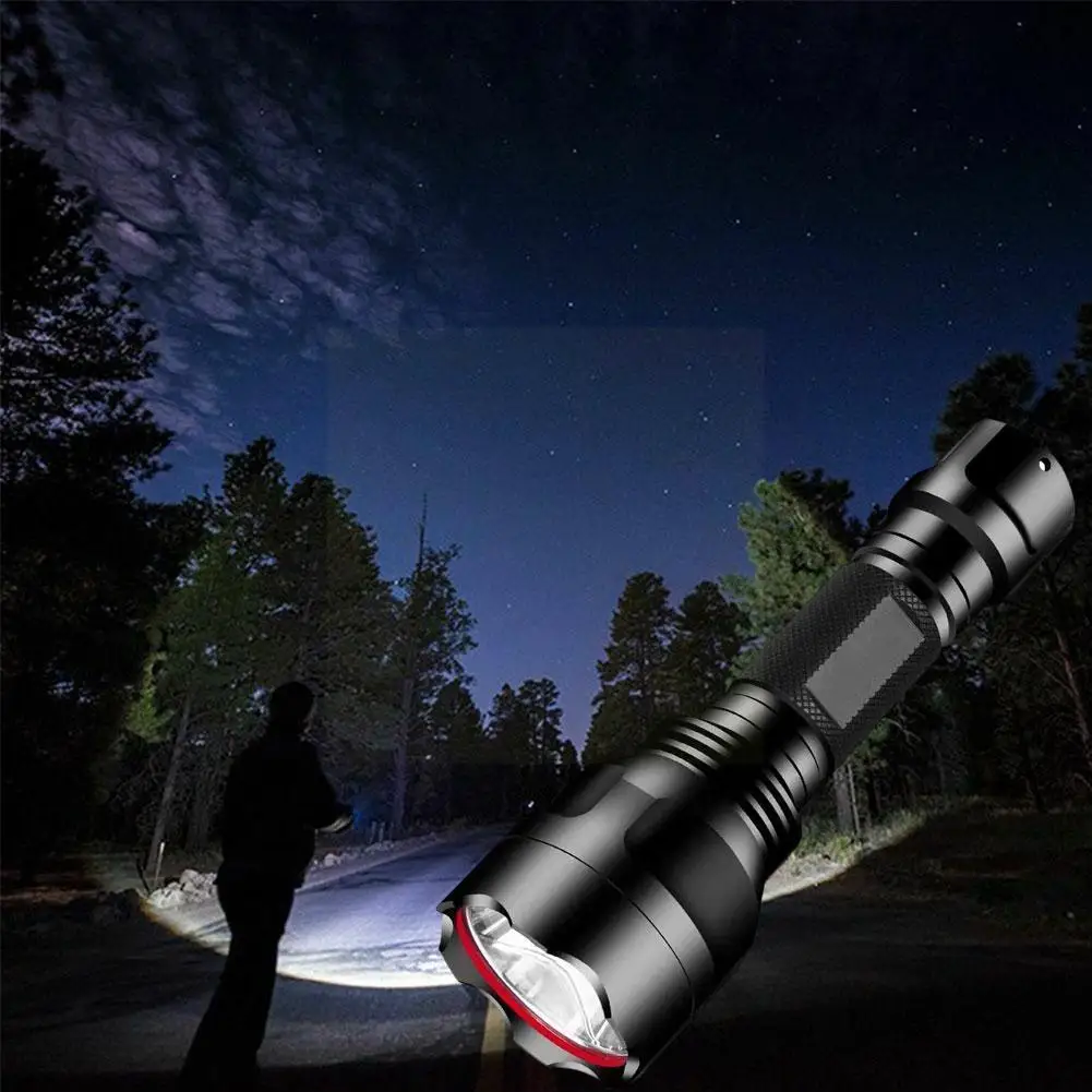 

Светодиодный фонарик S-010-t6/L2, 8000 Люмен, фонарь для верховой езды, кемпинга, охоты и активного отдыха в помещении, с батареей 18650 + зарядкой O2g5