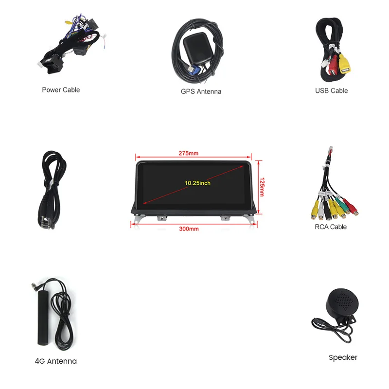 Snapdragon662 8 + 256G GPS автомобильный радиоприемник мультимедийный видеоплеер для BMW X5