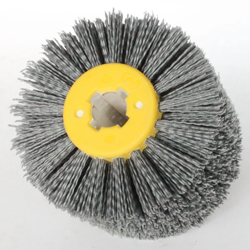 P120 1 шт. нейлоновая абразивная проволока Dupont Drum полировочное колесо