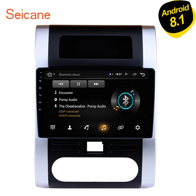Seicane Android 8,1 2Din 10,1 дюймов Автомобильный Радио GPS мультимедийный плеер головное устройство для 2008 2009-2012 NISSAN X-TRAIL Dongfeng MX6 WIFI