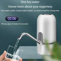 automatic pump for water bottle electric drinking water pump dispenser portable usb charge bottle water pump