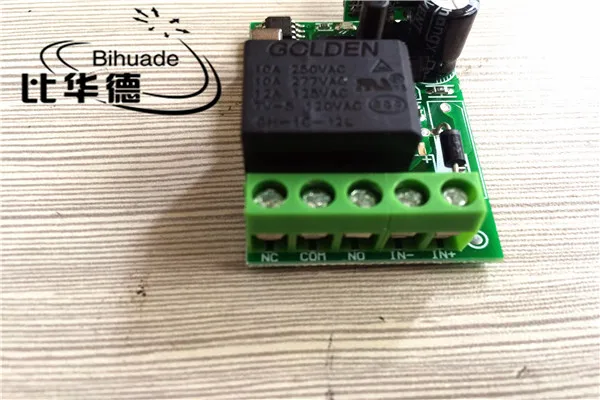 433 МГц Универсальный беспроводной переключатель дистанционного управления Dc12v 10a