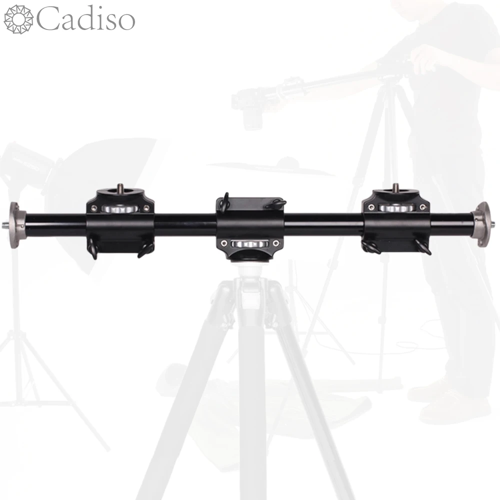 

Cadiso Camera Boom Mount Extension Horizontal Tripod Cross Bar Arm Steeve Support Bracket Professional Tripod Vertical Shooting