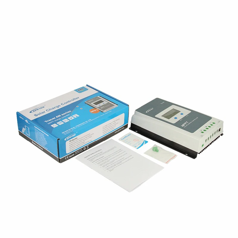 Контроллер заряда солнечной батареи EPever MPPT 40A/30A/20A/10A ЖК-Регулятор с черной