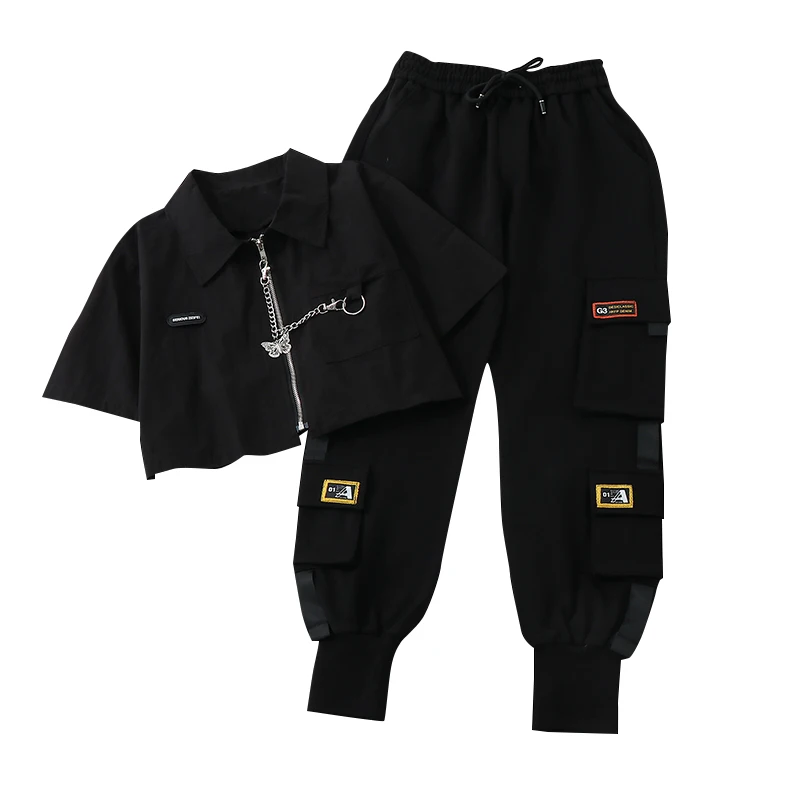 

2021 Summer Casual Letter Print Ladies Streetwear Cargo Pants Women Hip Hop Baggy Trousers Fashion High Waisted Baggy Pants