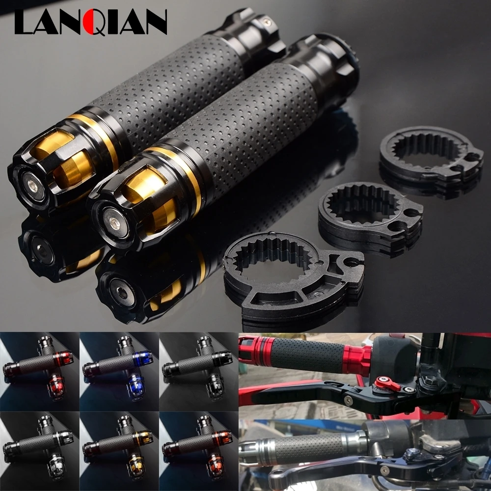 Мотоциклетные алюминиевые ручки 7/8 дюйма рулевые рукоятки для Ducati 420el CARBON M1100 S EVO