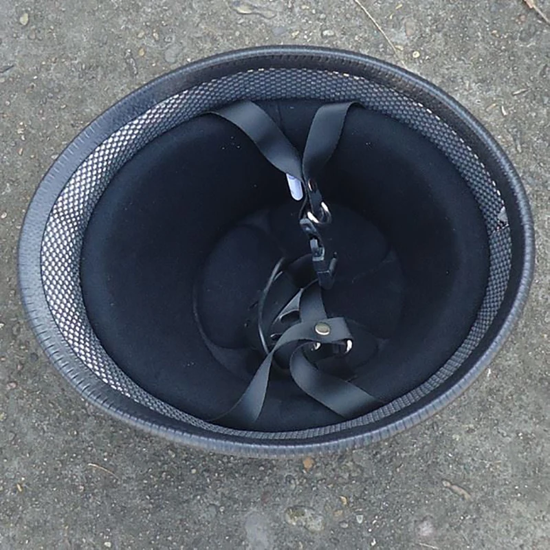 Шлем мотоциклетный полулицевой в ретро-стиле немецкий велосипедный шлем для