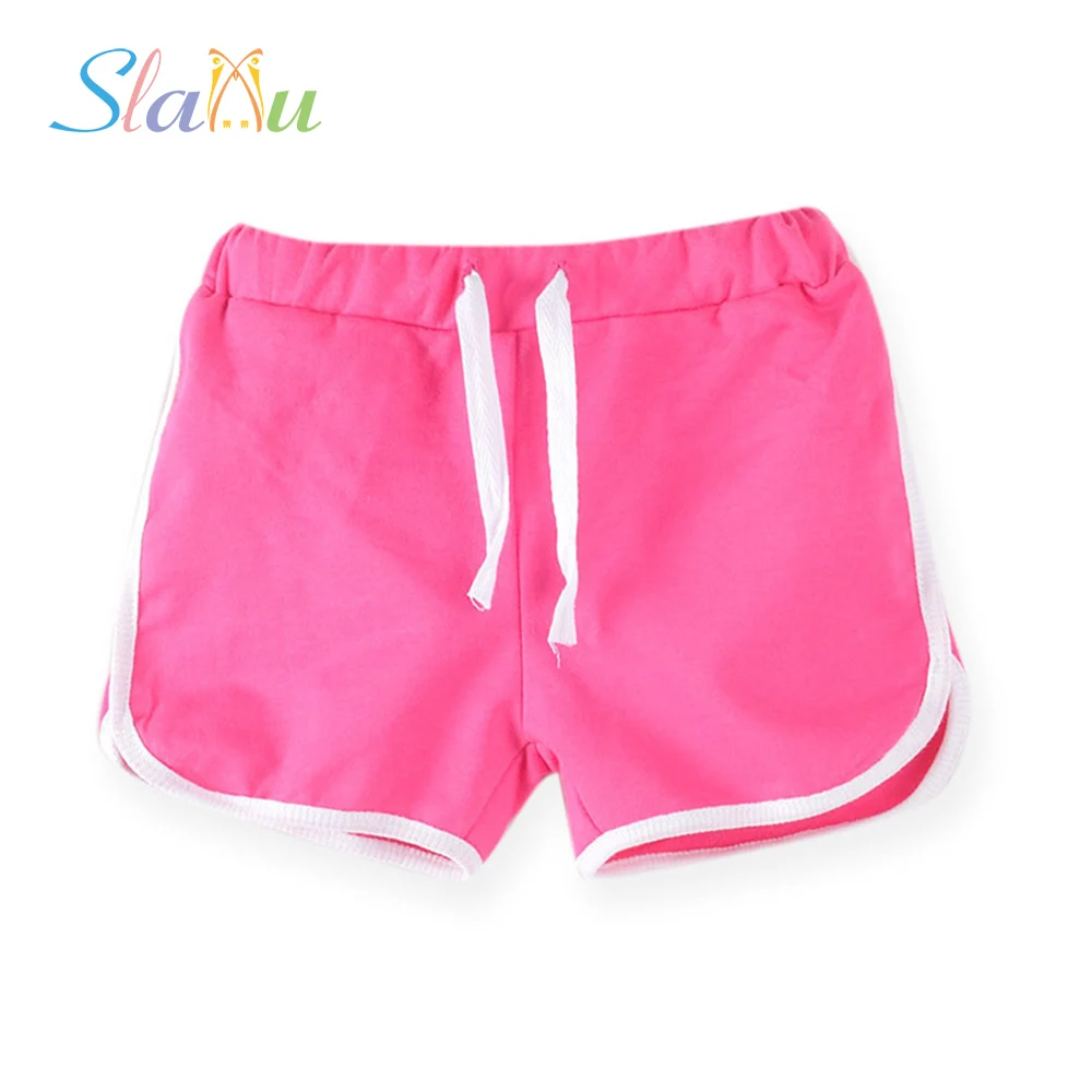 Детское нижнее белье яркого цвета для мальчиков и девочек спортивные шорты трусы