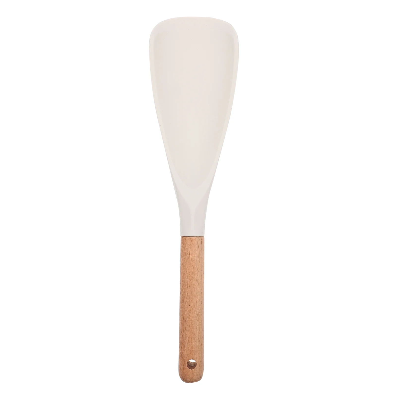 

1Pc Silica Gel Rice Spoon Non-stick Rice Spoon Soup Rice Spoon Kitchen Supply