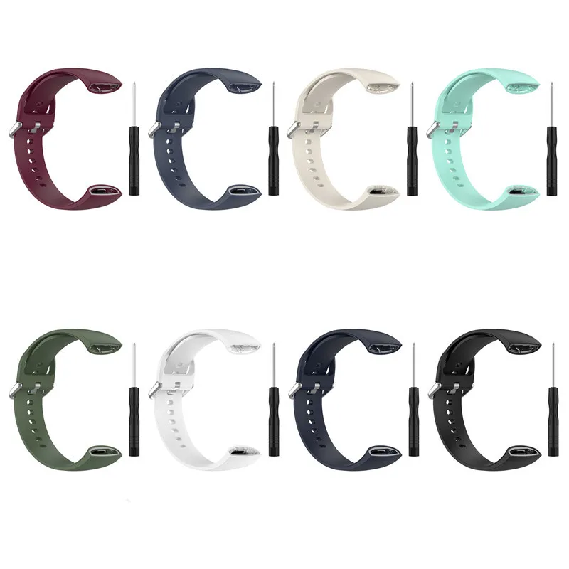 

Silicone Watchband for Xiaomi Huami Amazfit X Smart Watch Band Fashion Bracelet Replacement Wristbands Pure Color Strap