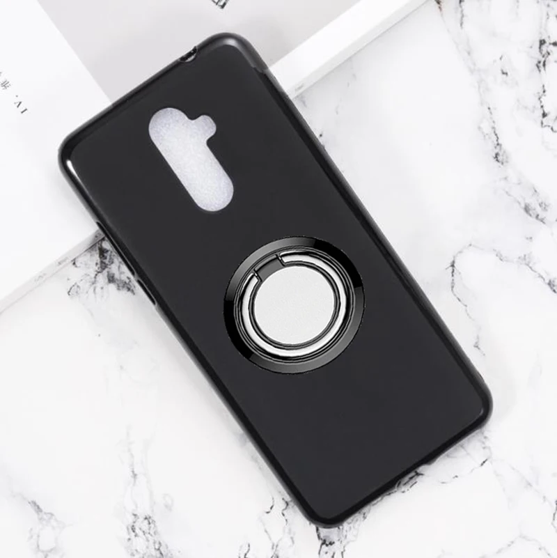 Для Cubot X18 Plus задний кольцевой держатель кронштейн для телефона ТПУ Мягкие