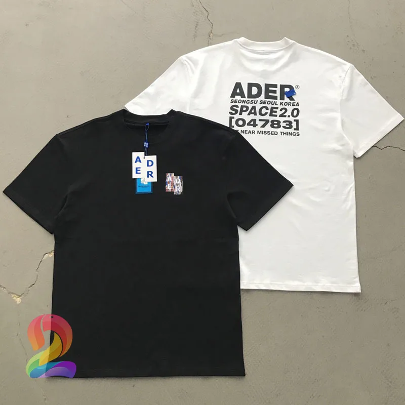 

ADER ERROR Graffiti Techniques T-shirt High Quality Crew Neck Collage Elements Men's Clothes Adererror Fashion Women's T Shirts