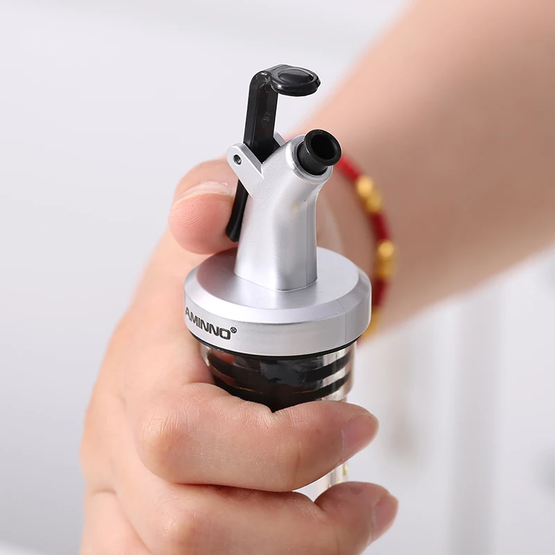 AMINNO Оливковое масло Диспенсер для стекла 2 шт. 500мл Бутылки печати Герметичность