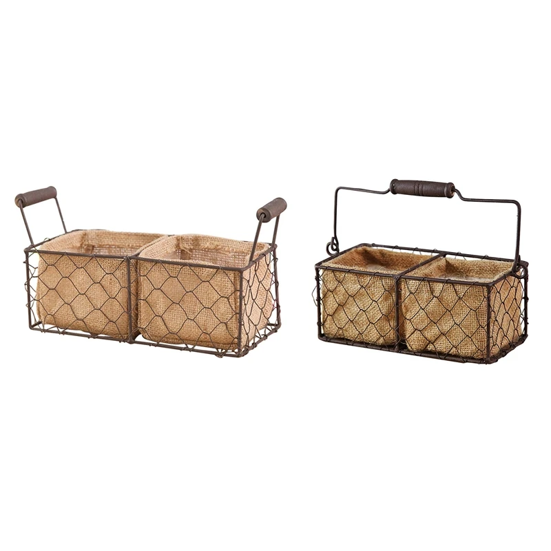 Столешница для хранения с ручками подвесной цветочный горшок из искусственного