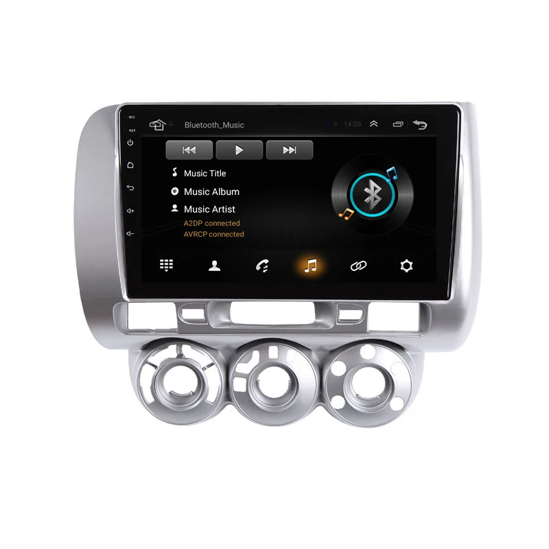 9 &quot2G ram 32G rom Android автомобильный DVD видео плеер gps для Honda Fit/Jazz 2002-2007 левый Драйвер
