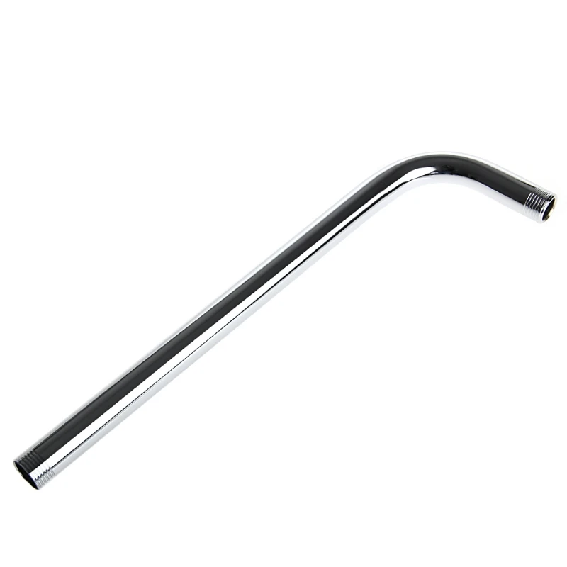 

60CM Wall Shower Head Arm Extension Pipe Long Stainless Steel Bathroom Home P15D