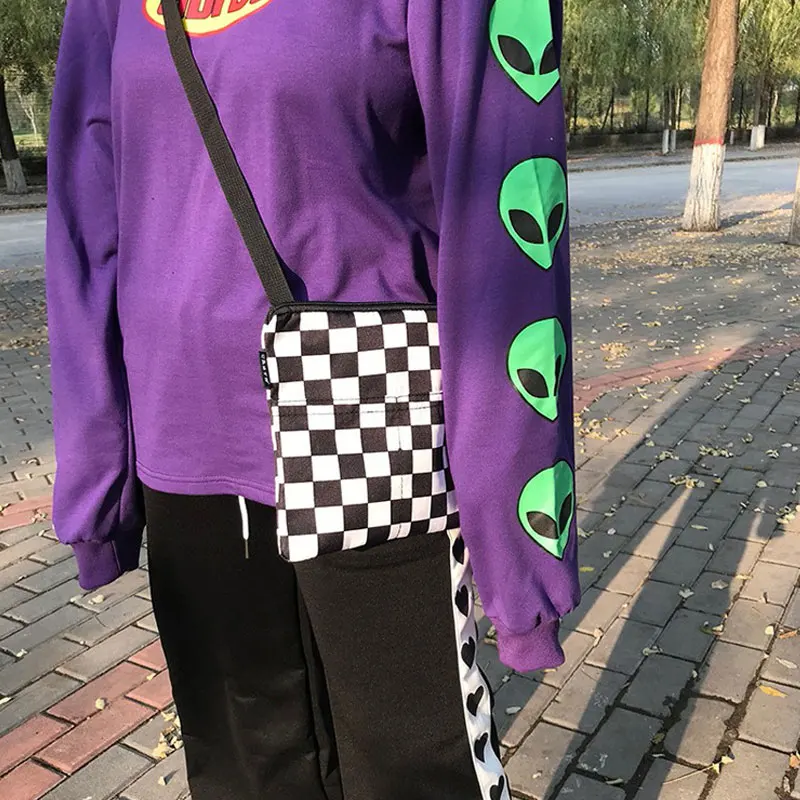 Youda новая оригинальная модная холщовая Маленькая женская сумка в стиле Харадзюку