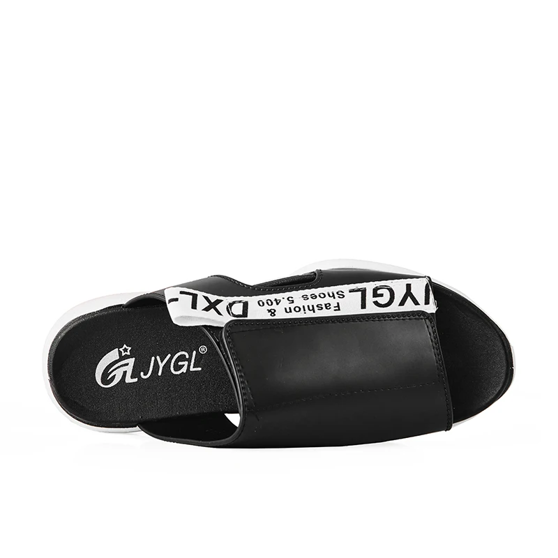 

Summer new product trend men's slippers beach shoes breathable household leisure cylinder rubber wood logs couple garden shoes