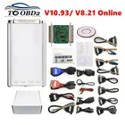 Новинка CARPROG V10.93 Carprog V8.21 инструмент для тюнинга автомобильных чипов ECU Инструмент для тюнинга автомобиля Carprog 10,93 со всеми 21 товарами адаптерами