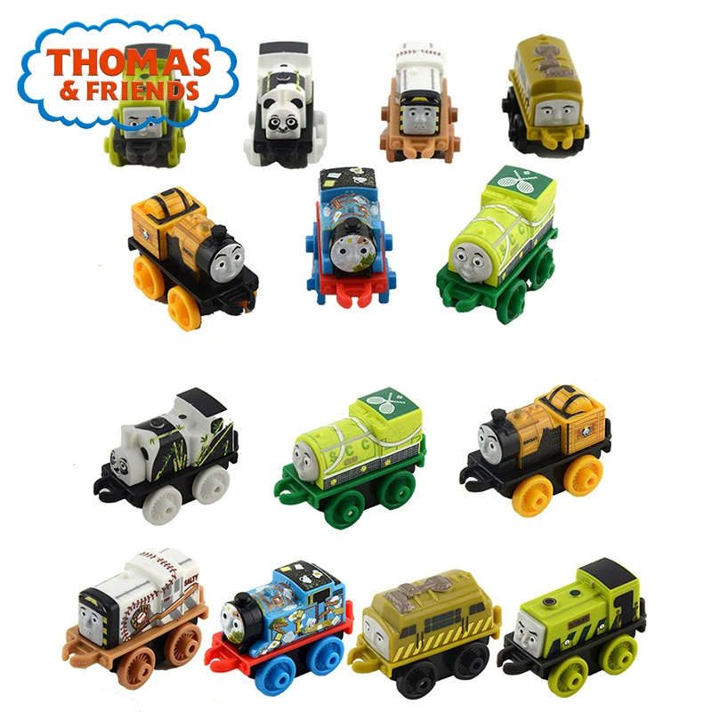 Thomas &amp Friends Minis Train Engines 3 Pack Diecast Toy James Percy Character Player Pocket Toys CHL60 Brinquedo Kid | Игрушки и