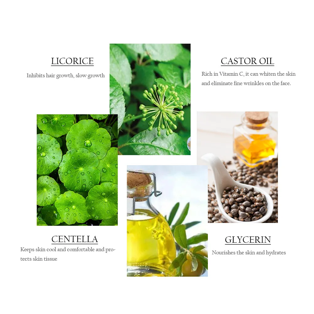 30 мл Перманентный ингибитор роста волос спрей для бороды Бикини Интимные ноги