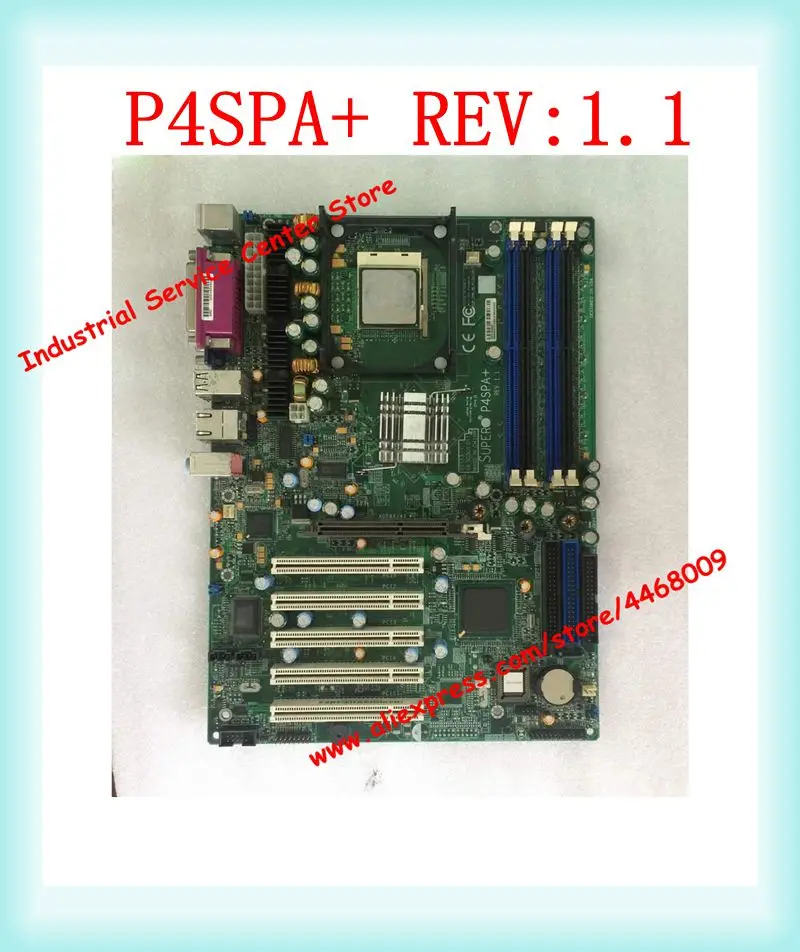 P4SPA + 865G REV: 1,1 промышленное контрольное оборудование 478 P4SPA