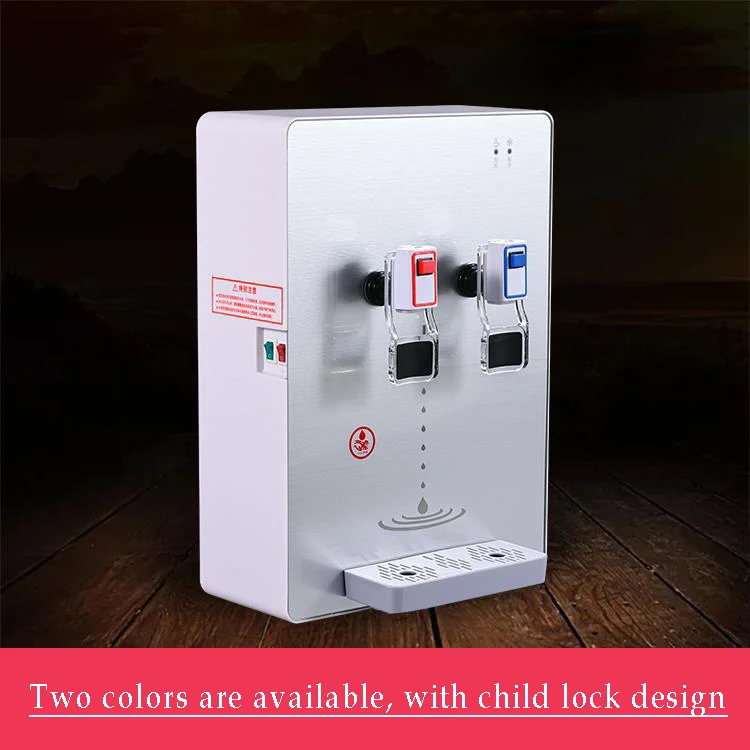 

Multifunctional Hot/Cold/Ice Electric Water Dispenser 220V Wall Mounting Water Heater Water Cooler Drinking Fountain