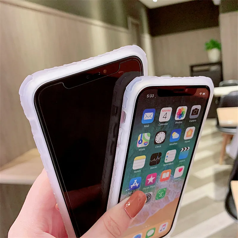 Блестящий Прозрачный чехол для телефона с милым сердечком для iPhone X XS XR XS Max 6 6S 7 8 Plus