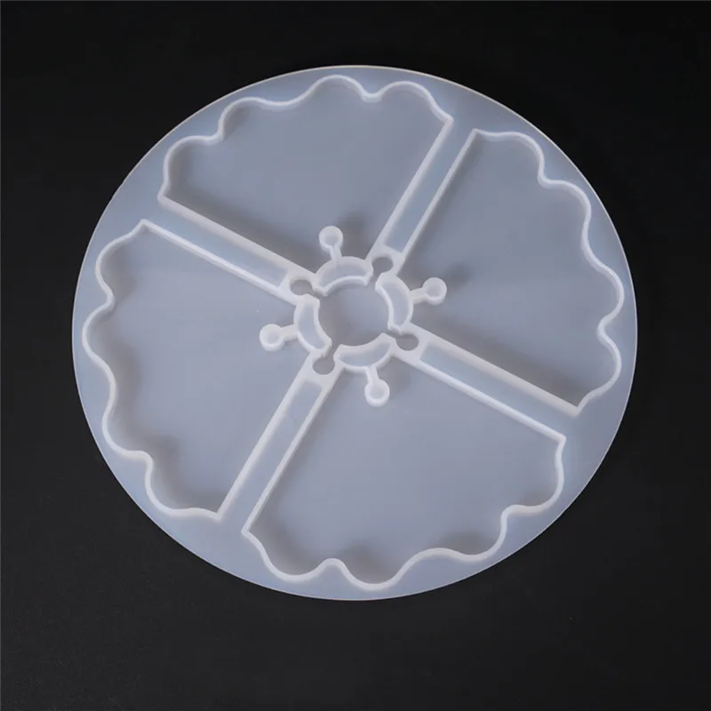 Новая прозрачная силиконовая форма круглая квадратная смола декоративное