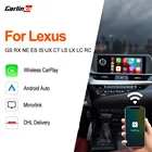 Carlinkit 2.0 Беспроводной автомобильный смарт-бокс Lexus NX ES US iS CT RX GS LS LX LC RC 2014-2020 Carplay Android Авто Mirrorlink AirPlay