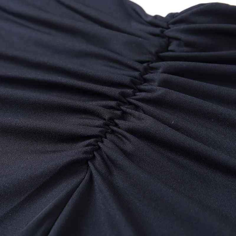 

Black Solid Color High Waist Tight-fitting Flared Pants Women 2021 Slim-fit Buttocks Female Snakeskin Spring Stretch Trousers